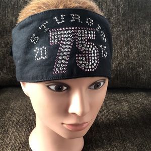 Motorcycle women’s headband Harley Davidson Sturgis Falls 2015 anniversary